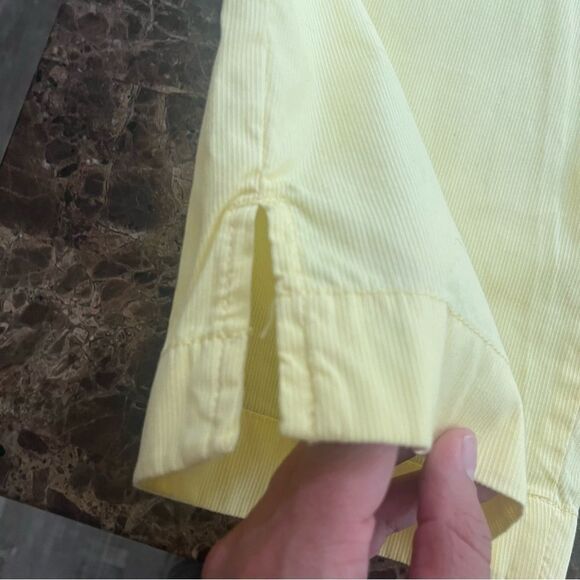 Basic Editions Size 8 Women's Yellow Capri Pants​​​​​ - Picture 10 of 10